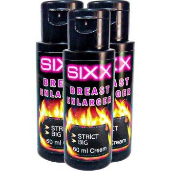 Sıxx 3 Adet Kremenıargement Breastcream 60 ml