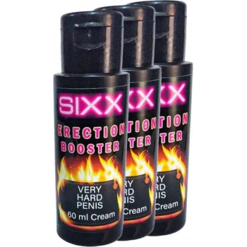 Sixx 3tane Erkeklere Özel Extra Destek Kremi 60 ml