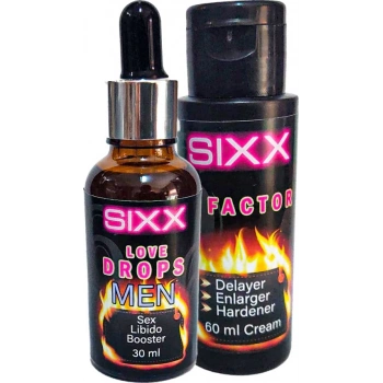 Sıxx 3x Etkişekillenme Kremi + 30 ml Extradestek Erkekdamla