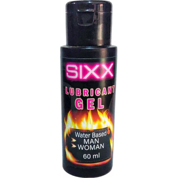 Sixx Lubricant Jel 60 ml