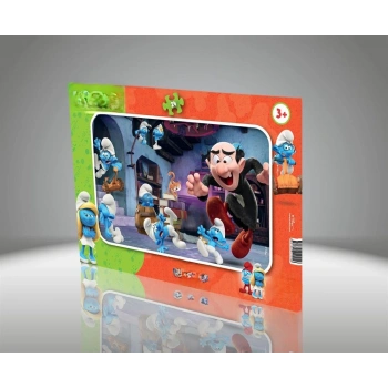 SMURF FRAME PUZZLE 24 PARÇA