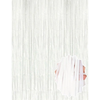 Soft Beyaz Renk Duvar ve Kapı Perdesi İthal 100x200 cm