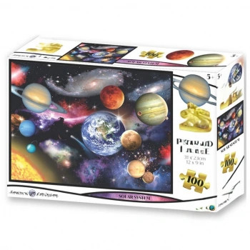 Solar Sistem Puzzle 100 Parça