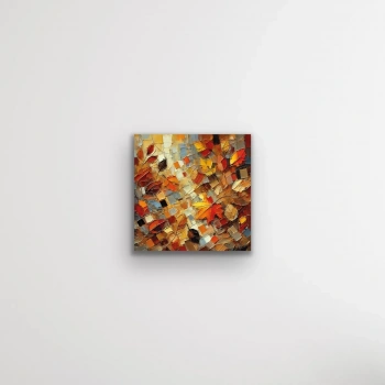 Sonbahar Mevsimi Kanvas Tablo 60x60cm