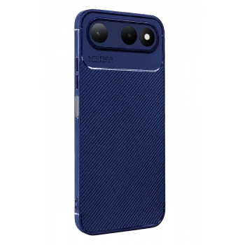 Tecno Spark 50 5G Auto Focus Karbon Kapak - Lacivert