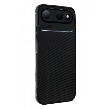 Tecno Spark 50 5G Auto Focus Karbon Kapak - Siyah