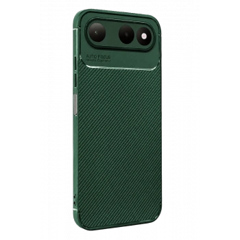 Tecno Spark 50 5G Auto Focus Karbon Kapak - Yeşil