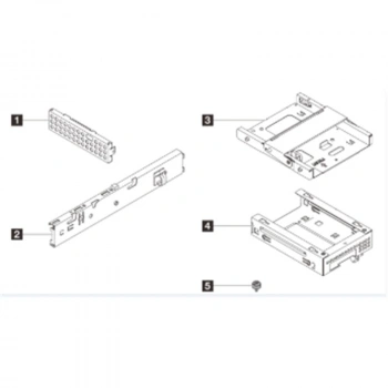 ST45 V3 1x3.5 HDD + ODD Cage Kit 4XF7A96626