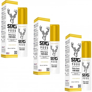 Stag Sprey 3 Adet - Stag Sıprey 20 ml