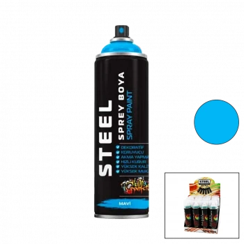 Steel Mavi Sprey Boya 200ML