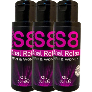 Stımul8 3 Adet Bay Bayan Yağ Analreıax- Rahatlatıcı60 ml