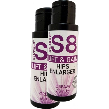 Stımul8 (S8) 2 Adet Kalçaşekillendirici Bakım Kremi Bay Bayan Krem 60 ml