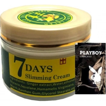 Süper 7 Days Ginger Miracle Slimming Cream Kremi 100 ml + 1 Adet Jel Hediyeli