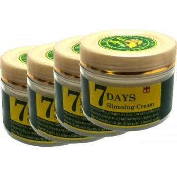 Süper 7days 4lü Adet Ginger Miracle Slimming Cream Kremi 100 ml