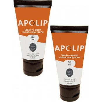Süper Apolip Hızlı Kremi 50ML 2 Adet