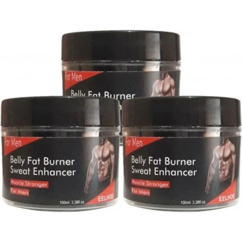 Süper Eelhoe Belly 3lü Adet Sweat Enhancer Erkeklere Özel Kremi 100 ml