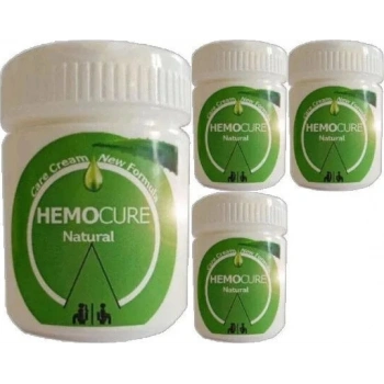 Süper Hemocure Natural Kremi 4 Adet 50 ml
