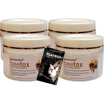 Süper Ipsycosmetics Beetox Arı Özü Kremi 100 ml x 4 Adet + Jel