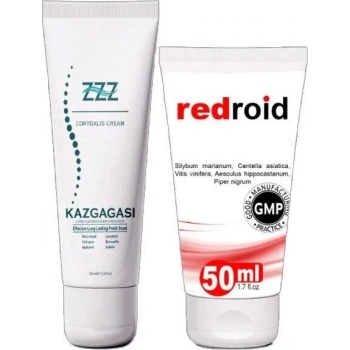 Süper Kaz Gagası Kremi 100 ml +Redroid Krem 50 ml