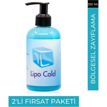 Süper Lipo Cold  G.çlü  Krem 250 ml x 2 Adet