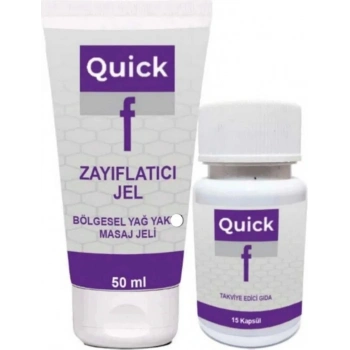 Süper Quickf Bölgesel Jel 50 ml + Quickf 15li