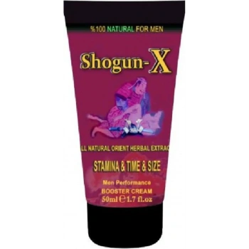 Süper Shogun-X Extra Cream Erkeklere Özel Krem 50ML