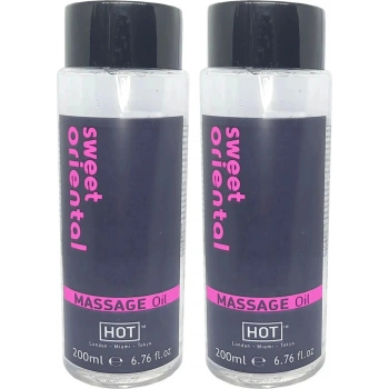 Süper Sweet Oriental Aromalı Rotik Aromaterapi Masaj Yağı 400ML x 2 Adet