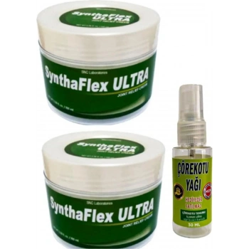Süper Syntha-Flex Masaj Bakım Kremi 100 ml x 2 Ad+Masaj Yağı ile 30 ml