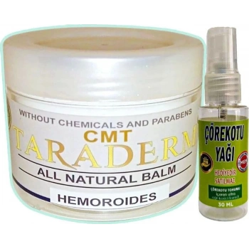 Süper Taraderm 100 ml Kremi+30 ml Çörek Otu Yağ