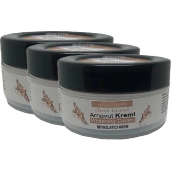 Süper Three Brand Arnavut Kremi 3lü 50 ml