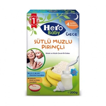 Sütlü-Pirinç-Muz 200 Gr 1 Adet