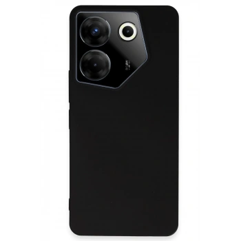 Tecno Camon 20 Pro 5G Uyumlu Kılıf First Silikon - Siyah