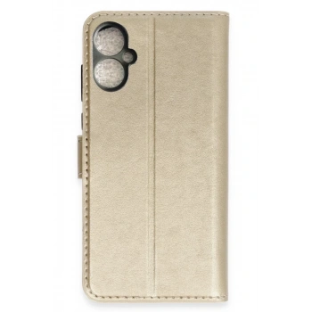 Tecno Spark 9 Pro Uyumlu Trend S Plus Kapaklı Kılıf - Gold