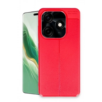 Tecno Spark Go 2024 Kılıf Auto Focus Kapak - Kırmızı