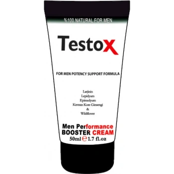 Testox Extra Boost Cream 50ML Erkeklere Katılaştırıcı Özel Krem