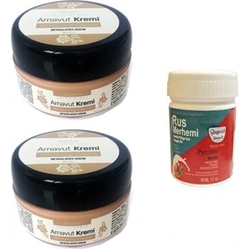 Three Brand Arnavut Kremi 2 Adet + Rus Merhemi 50 ml 1 Adet