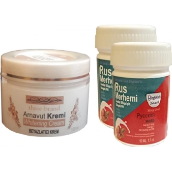 Three Brand Arnavut Kremi + Rus Merhemi 50 ml