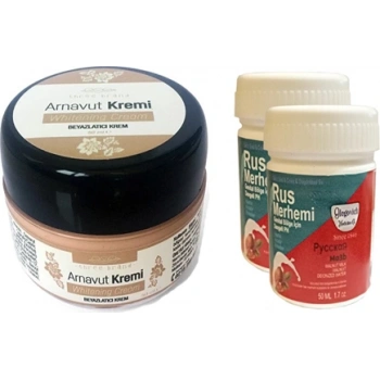 Three Brand Arnavut Kremi1 Adet + Rus Merhemi 50 ml 2 Adet
