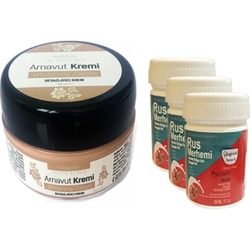 Three Brand Arnavut Kremi1 Adet + Rus Merhemi 50 ml 3 Adet