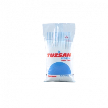 Tuzsan İyotlu Sofra Tuzu 750gr 1 Adet