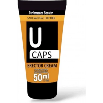 U Caps Natural Cream For Men Booster 50 ml