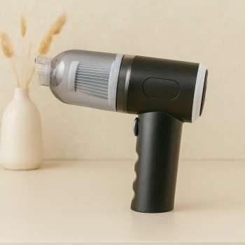 USB Şarjlı 3ü 1 Arada Mini El Tipi Süpürge (Oto & Ev)