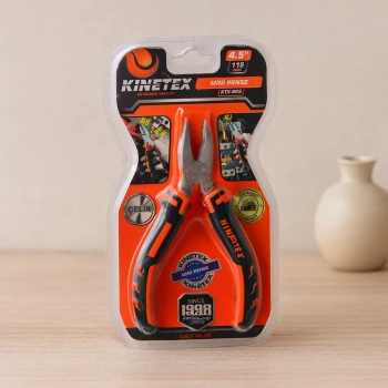 Vakumlu Mini Çelik Pense 115 mm (Yaylı)