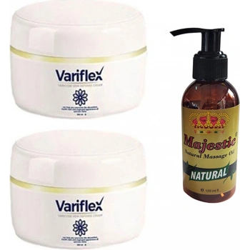 Variflex Krem 2 Adet + Erotik Masaj Yağı