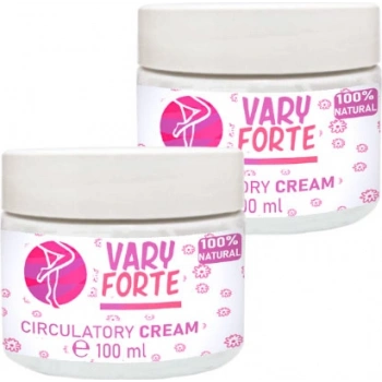 Vary Forte Kavanoz 2 Adet Bacak Bakım Krem 100 ml