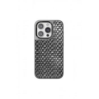 Venco Apple iPhone 14 Pro Max Uyumlu Brand Kapak - Gümüş