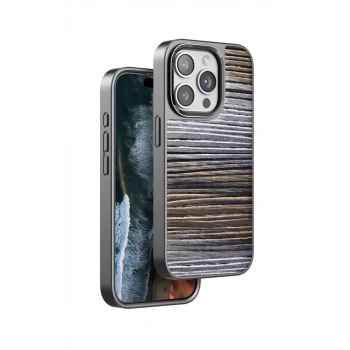 Venco Apple iPhone 14 Pro Max Uyumlu Wave Kapak - Sarı