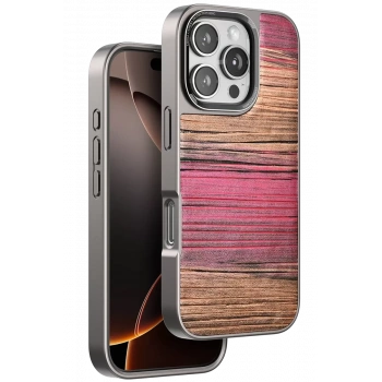 Venco Apple iPhone 16 Pro Max Uyumlu Wave Kapak - Pembe