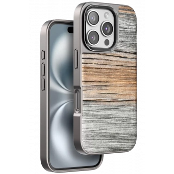 Venco Apple iPhone 16 Pro Uyumlu Wave Kapak - Sarı