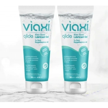 Viaxi Glide Su Bazlı Jel Sade 200 ml 2li